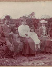 Richard Wilkinson, daughters Ellen and Ethel and grandaughter Sybil