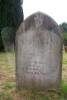 Thomas Milburn &amp; Isabella Sidgwick gravestone, Hutton Rudby