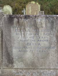 Frederick Milburn &amp; Isabella Eden gravestone, Hutton Rudby